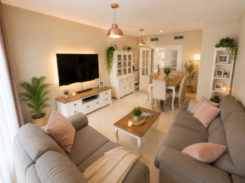 Spacious and bright apartment just 400 meters from... — Costa del Sol · Estepona