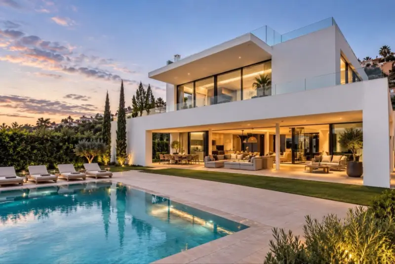 An exceptional contemporary villa in one of the mo... — Costa del Sol · The Golden Mile