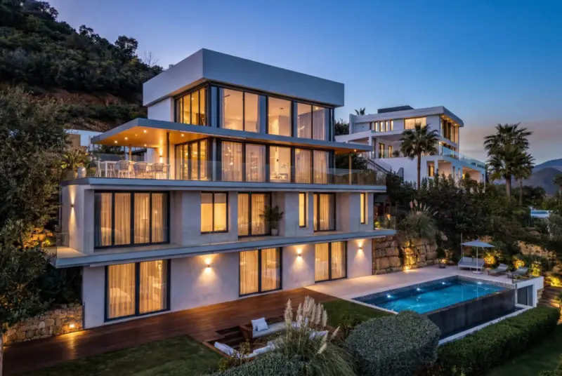 Exceptional Contemporary Villa with Panoramic Sea... — Costa del Sol · La Mairena