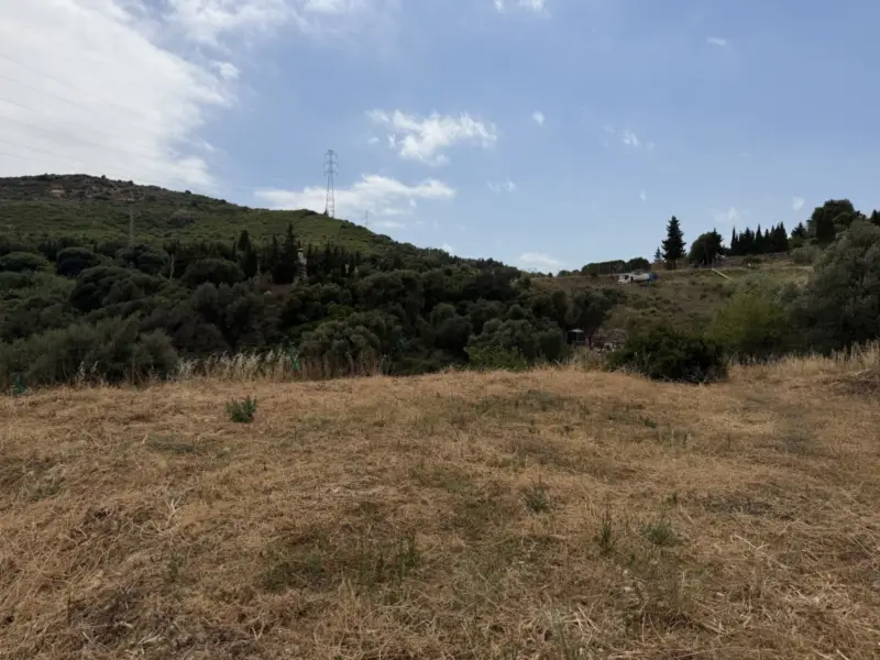 RUSTIC PLOT WITH SEA VIEWS, PRIVATE WELL AND MAINS... — Costa del Sol · Estepona