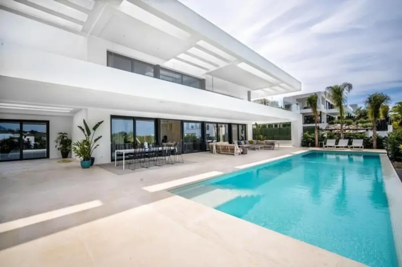 Villa for rent in Nueva Andalucia, Marbella with 6... — Costa del Sol · Nueva Andalucía