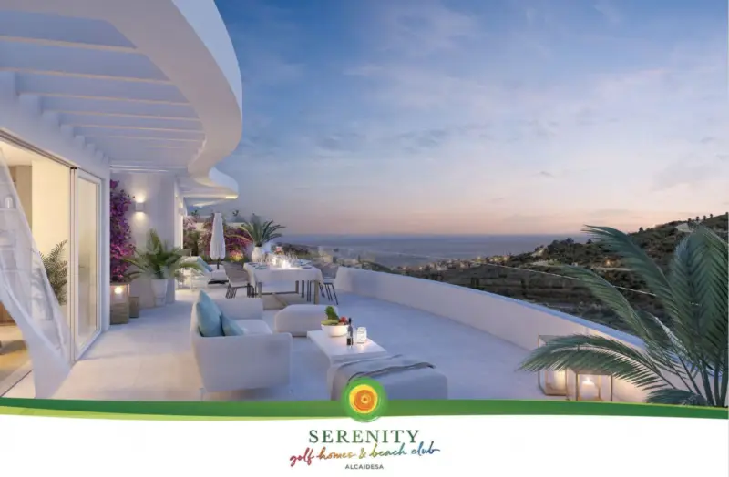 Exclusive penthouse with sea, golf and mountain vi... — Costa del Sol · La Alcaidesa