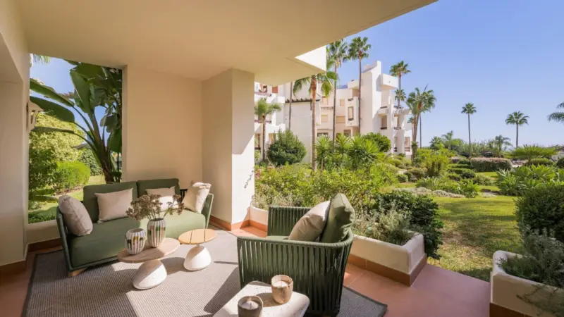 This exceptional ground-floor apartment combines l... — Costa del Sol · New Golden Mile