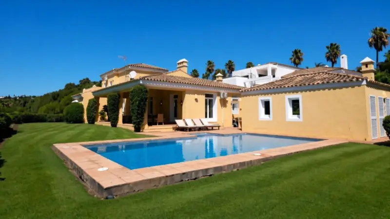 Elegant South-Facing Villa with Golf Views – Sotog... — Costa del Sol · Sotogrande Costa